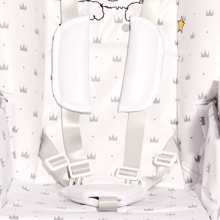Дитячий стільчик для годування Lorelli Felicita Noble Grey Hippo